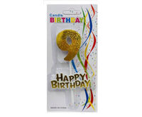Picture of BIRTHDAY CANDLE DIGIT MIX -9