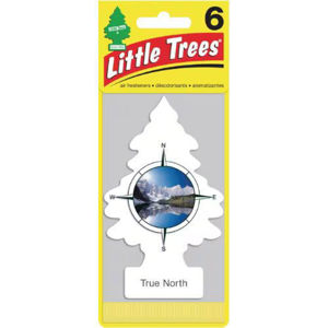 LITTLE TREES CAR FRESHENER TRUE NORTH 6PK