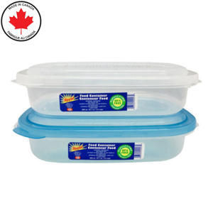 ROYAL PLASTIC FOOD CONTAINER RECTANGULAR 800ML KA-15937