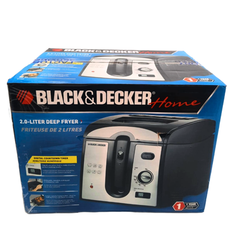 Picture of BLACK+DECKER DEEP FRYER 2L #DF450 (REFURBISHED)