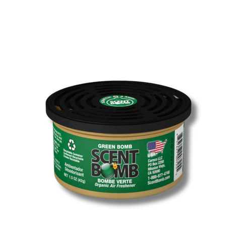 SCENT BOMB FIBER CAN 42G - GREEN BOMB