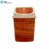 DUSTBIN WOOD-LIKE [14.5" x 7" x 6"]