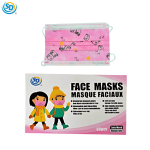 Picture of SD KIDS DISPOSABLE FACE MASK 50PCS - ASSORTED DESIGNS