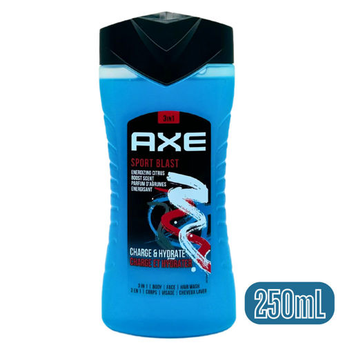 Picture of AXE 3IN1 SPORT BLAST- 250ML